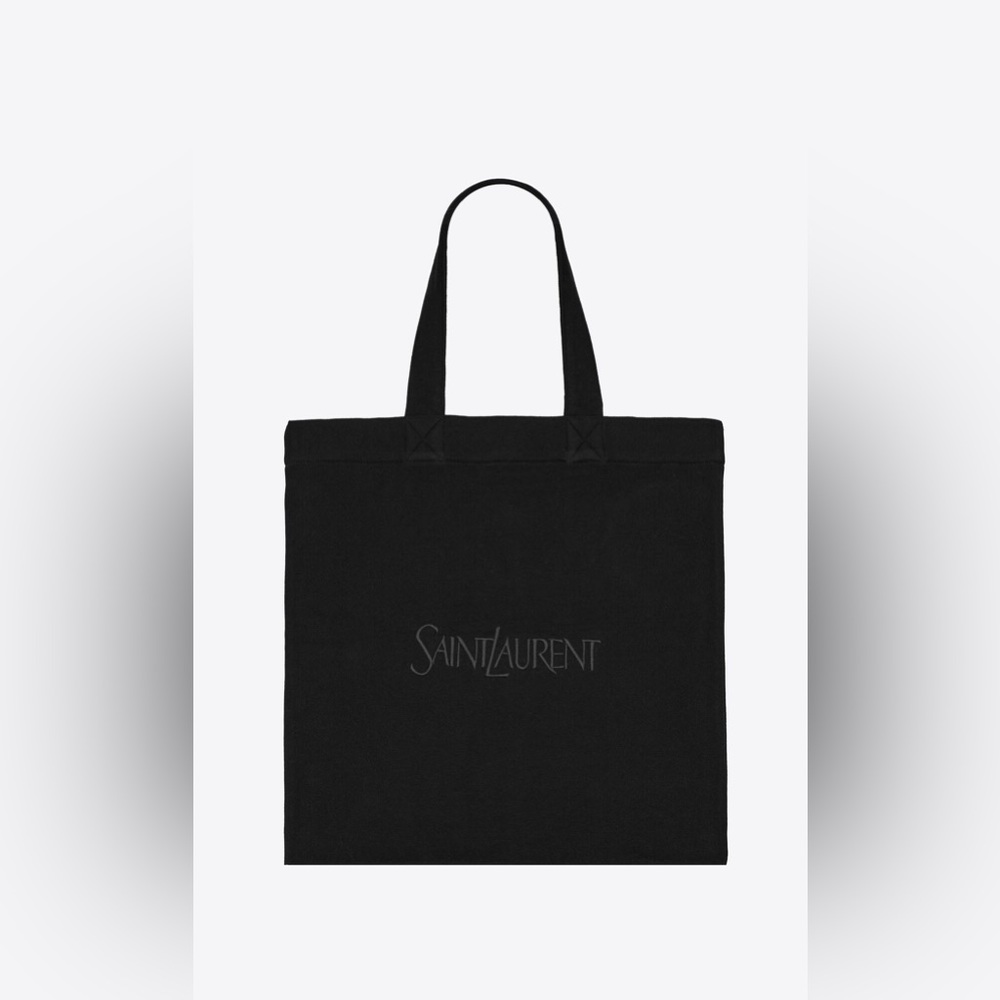 Saint Laurent Tote Bag in Fleece